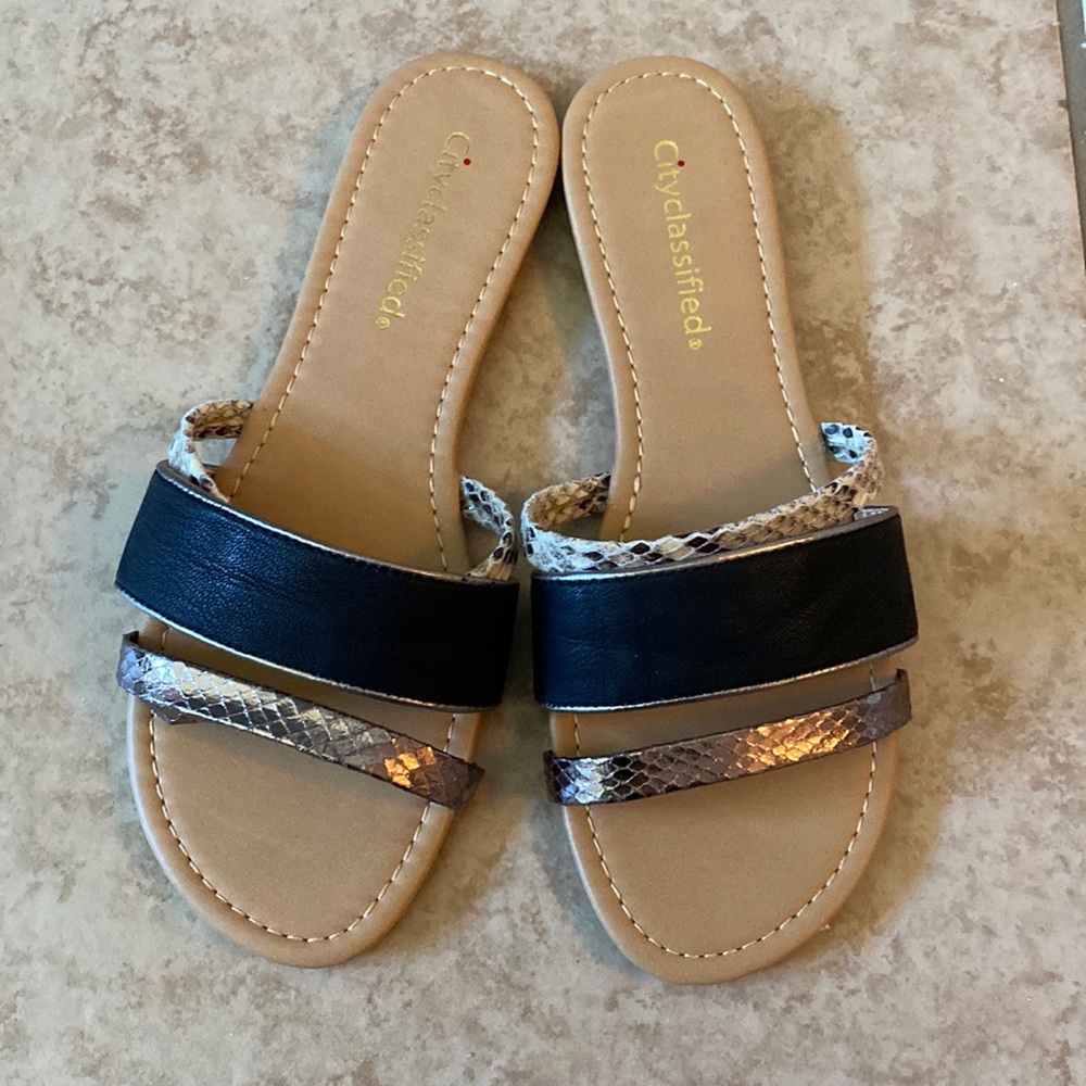 Boho style sandals slippers flip flops
